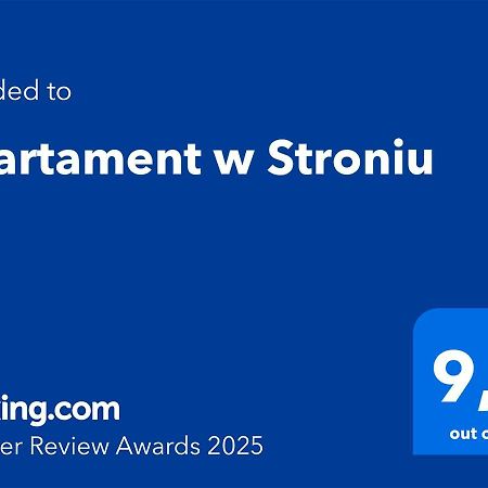 Apartament W Stroniu Stronie Śląskie Buitenkant foto